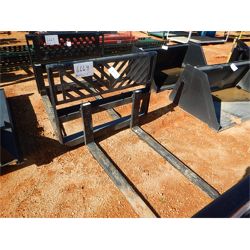 48" FORK FRAME Skid Steer Attachment