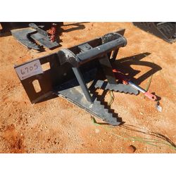 HYD POST/TREE PULLER Skid Steer Attachment