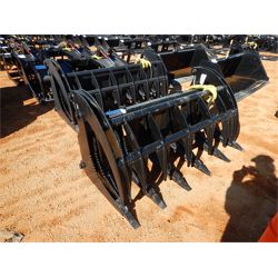 66" EXTREME ROOT RAKE Skid Steer Attachment