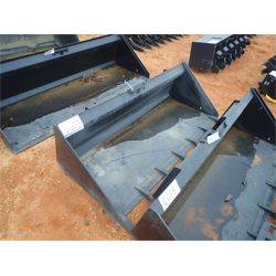 72'" LOW PROFILE BUCKET W/TEETH Skid Steer Attachment
