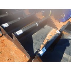 78" LOW PROFILE BUCKET W/TEETH Skid Steer Attachment