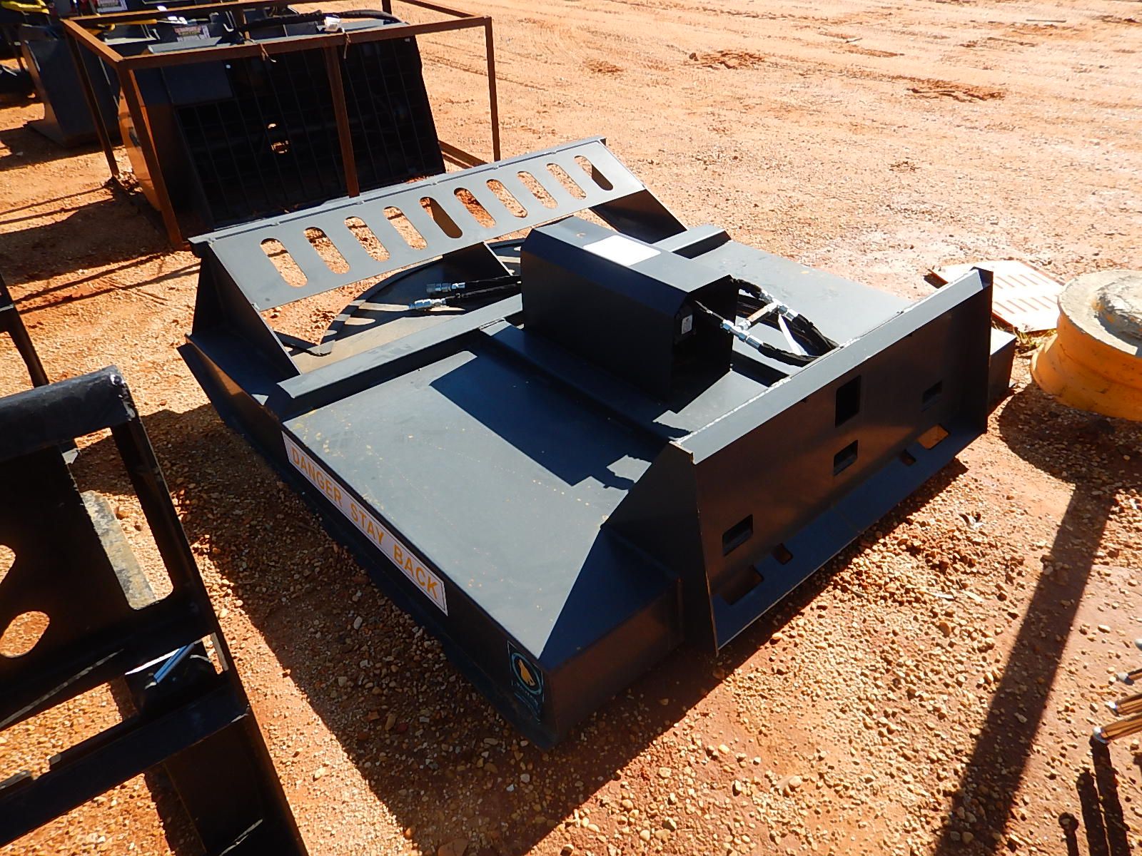 WOLVERINE 72" BRUSH CUTTER Skid Steer Attachment - J.M. Wood Auction