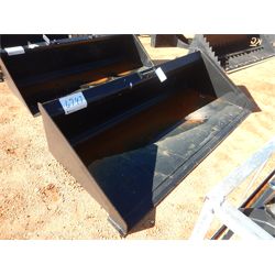 80" LOW PROFILE BUCKET Skid Steer Attachment
