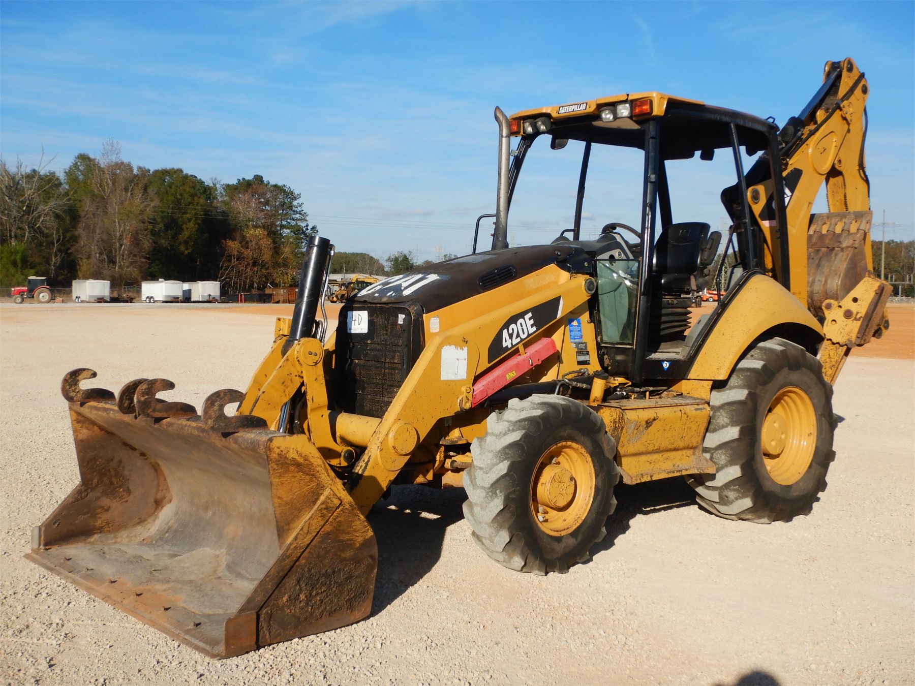 2009 CATERPILLAR 420E Backhoe J.M. Wood Auction Company, Inc.