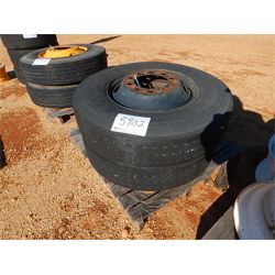 Tire (2) 11R22.5 W/RIMS (A-2)