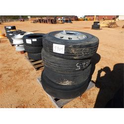 (4) 275/80R22.5 TIRES W/ ALUM RIMS  Miscellaneous