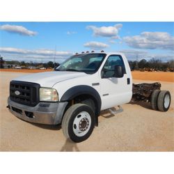 2006 FORD F550 Cab and Chassis Truck