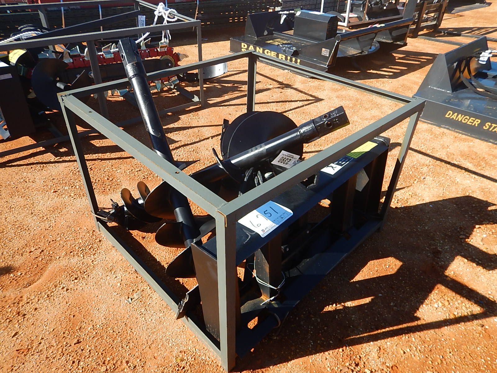 GREATBEAR AUGER Skid Steer Attachment J.M. Wood Auction Company, Inc.