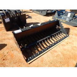 78" ROCK BUCKET Skid Steer Attachment