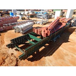 (1) PALLET SHELVING RAILS W/SUPPORT POST  Miscellaneous