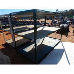 4" X 8" ANGLE IRON STORAGE RACK Miscellaneous