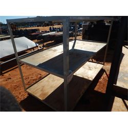 4' x 8' ANGLE IRON STORAGE RACK  Miscellaneous