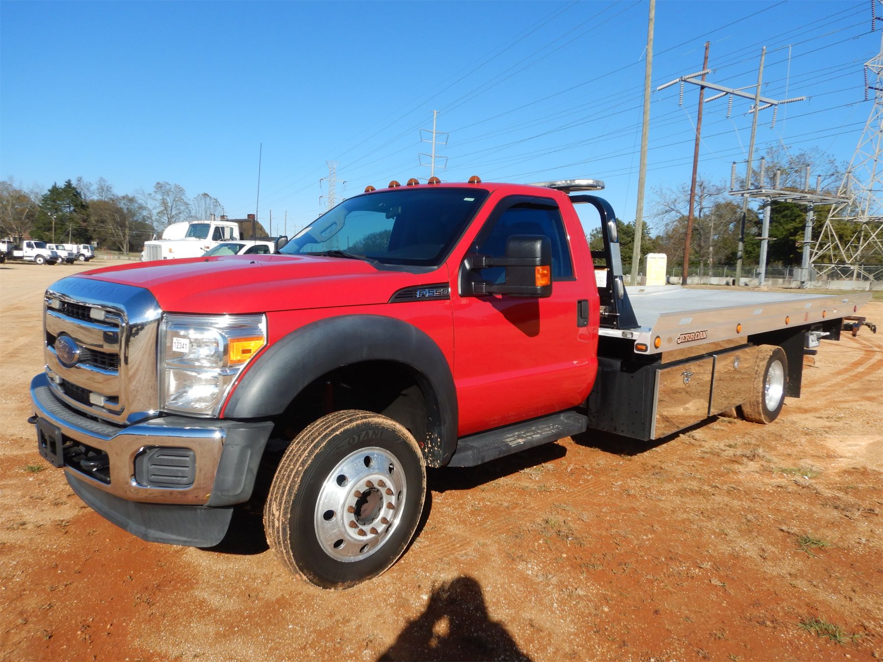 2015 FORD F550 Rollback Truck J.M. Wood Auction Company, Inc.