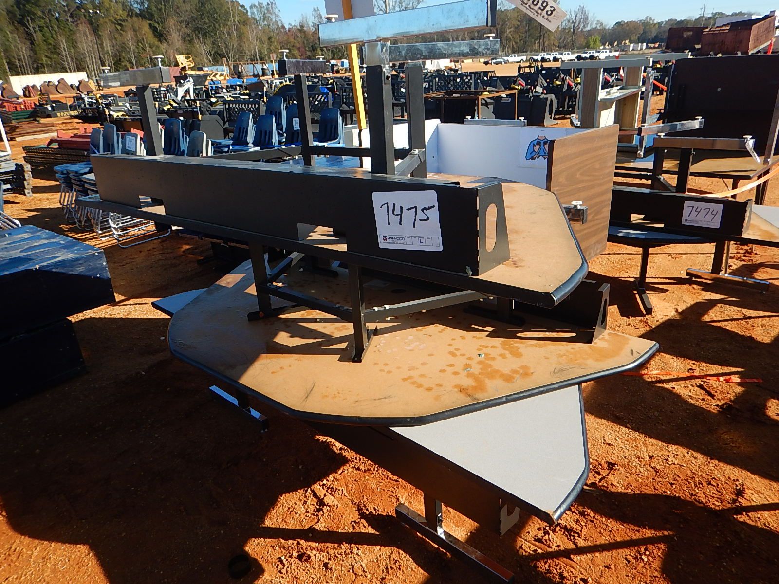 ASSORTED TABLES & TESTING DESK Miscellaneous