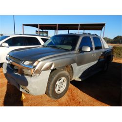 2002 CHEVROLET AVALANCHE Pickup Truck