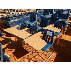 (4) SCHOOL DESK (8) CHAIRS Miscellaneous