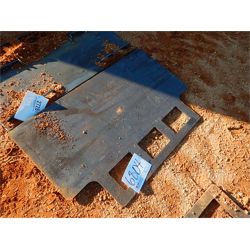 5/16" PLATE GUARD Skid Steer Attachment