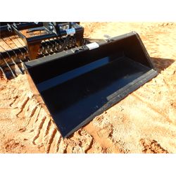 78" BUCKET W/SINGLE BLADE Skid Steer Attachment