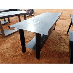29" X 90" WORK BENCH W/ SHELF Shop Equipment