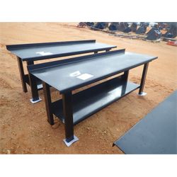 29" X 90" WORK BENCH W/ SHELF Shop Equipment
