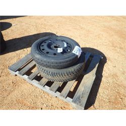 Tire (2) misc w/rims (A-2)