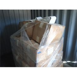 (286) Bag filter w/ (2) pallet wire cages