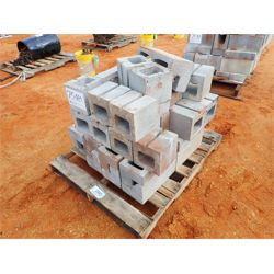 (1) pallet concrete block (B-9)