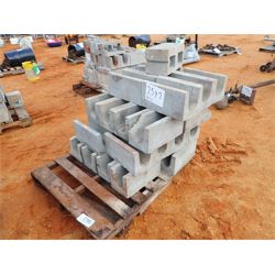 (1) pallet concrete block (B-9)
