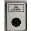 1723 1/2P Hibernia Halfpenny MS63 Brown NGC. Nelson-8, 