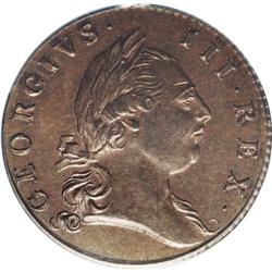 1773 1/2P Virginia Halfpenny, Period MS63 Brown PCGS. 