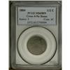 Image 3 : 1804 1/2 C Crosslet 4, No Stems MS63 Brown PCGS. C-12, 