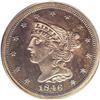 Image 1 : 1846 1/2 C Restrike PR66 Brown PCGS. More specifically 