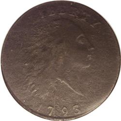 1793 Chain 1C AMERI.--Corroded--NCS. VF Details. S-1, 