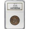 Image 3 : 1829 1C PR64 Brown NGC. N-6, Low R.7 as a proof. The 1 