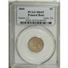 Image 3 : 1860 1C Pointed Bust MS65 PCGS. This is an important o 
