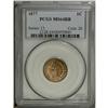 Image 3 : 1877 1C MS64 Red and Brown PCGS. The 1877 has always h 