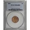 Image 1 : 1894 1C MS64 Red PCGS. A solidly struck example with r 