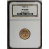 Image 1 : 1902 1C PR66 Red NGC. Bright copper-gold surfaces disp 