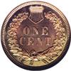 Image 2 : 1908 1C PR66 Red NGC. An exceptional proof Indian cent 