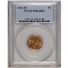 Image 1 : 1912-D 1C MS64 Red PCGS. Choice with a blush of red on 
