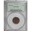 Image 1 : 1914-S 1C MS63 Red and Brown PCGS. This semi-key examp 