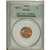 Image 1 : 1920-D 1C MS65 Red PCGS. Housed in an old green-label 