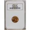 Image 1 : 1928-D 1C MS65 Red NGC. A lovely salmon-gold Gem from 