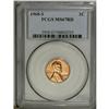 Image 1 : 1968-S 1C MS67 Red PCGS. A sharply struck straw-gold S 