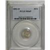 Image 1 : 1851-O 3CS MS65 PCGS. As the only trime coined at a br 