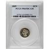 Image 3 : 1865 3CN PR65 Deep Cameo PCGS. The 1865 proof three ce 