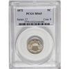 Image 1 : 1872 5C MS65 PCGS. An exemplary nickel, boldly defined 