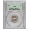 Image 1 : 1880 5C PR65 PCGS. Untoned and deeply reflective with 
