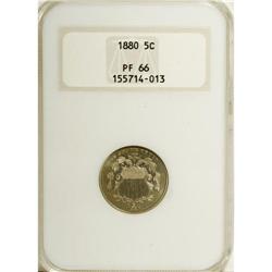 1880 5C PR66 NGC 