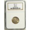Image 1 : 1885 5C MS62 NGC. Highly lustrous with uniformly well 